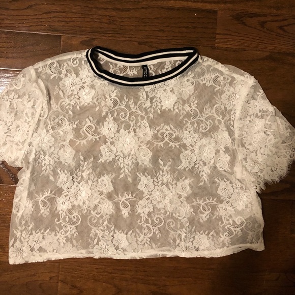 H&M Tops - lace shirt